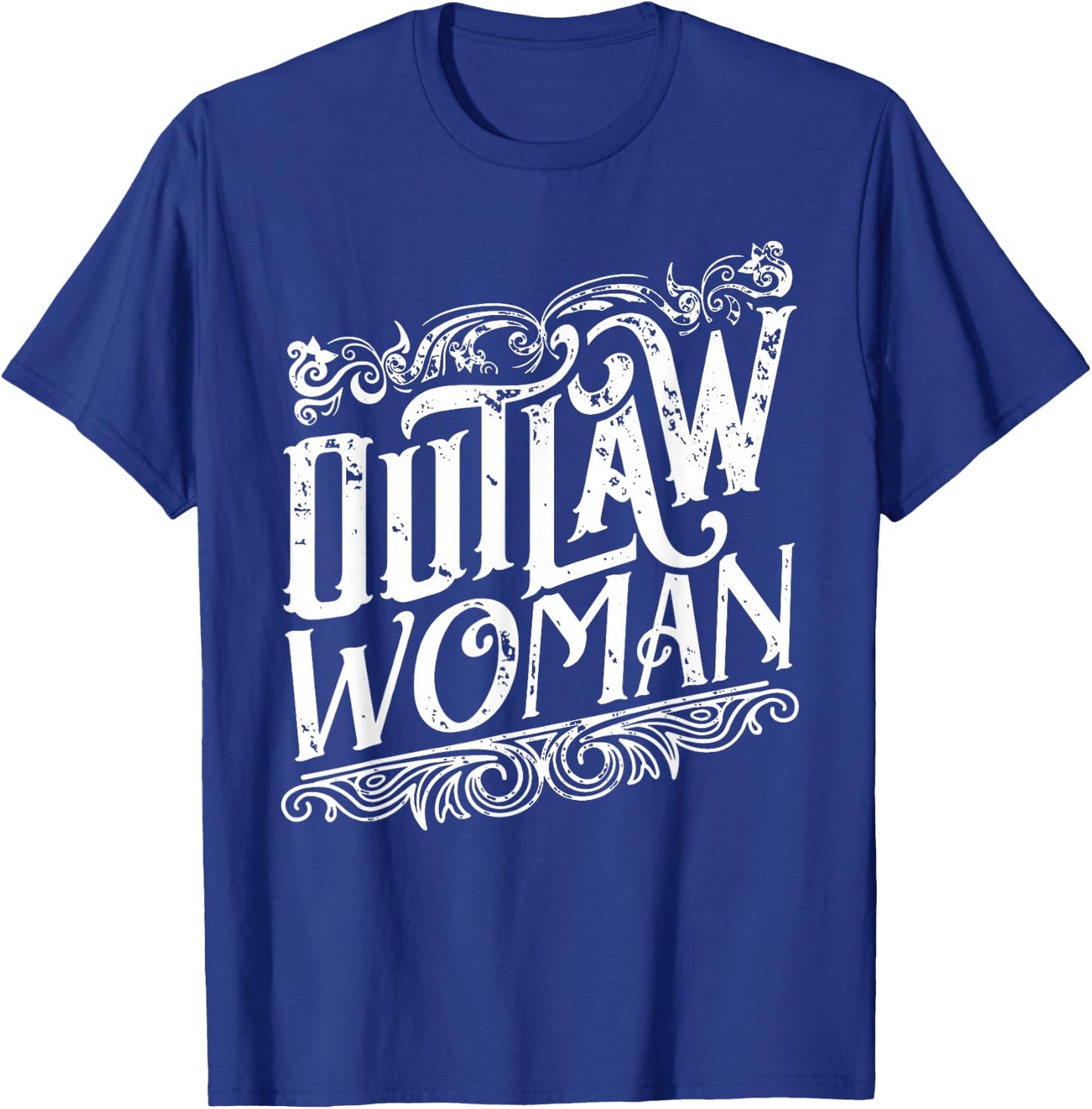 Outlaw Woman T-Shirt - T-Shirt | Royal