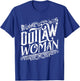Outlaw Woman T-Shirt - T-Shirt | Royal