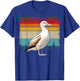 Albatross Vintage Distressed Retro Style Cool Albatross Bird T-Shirt - T-Shirt | Royal