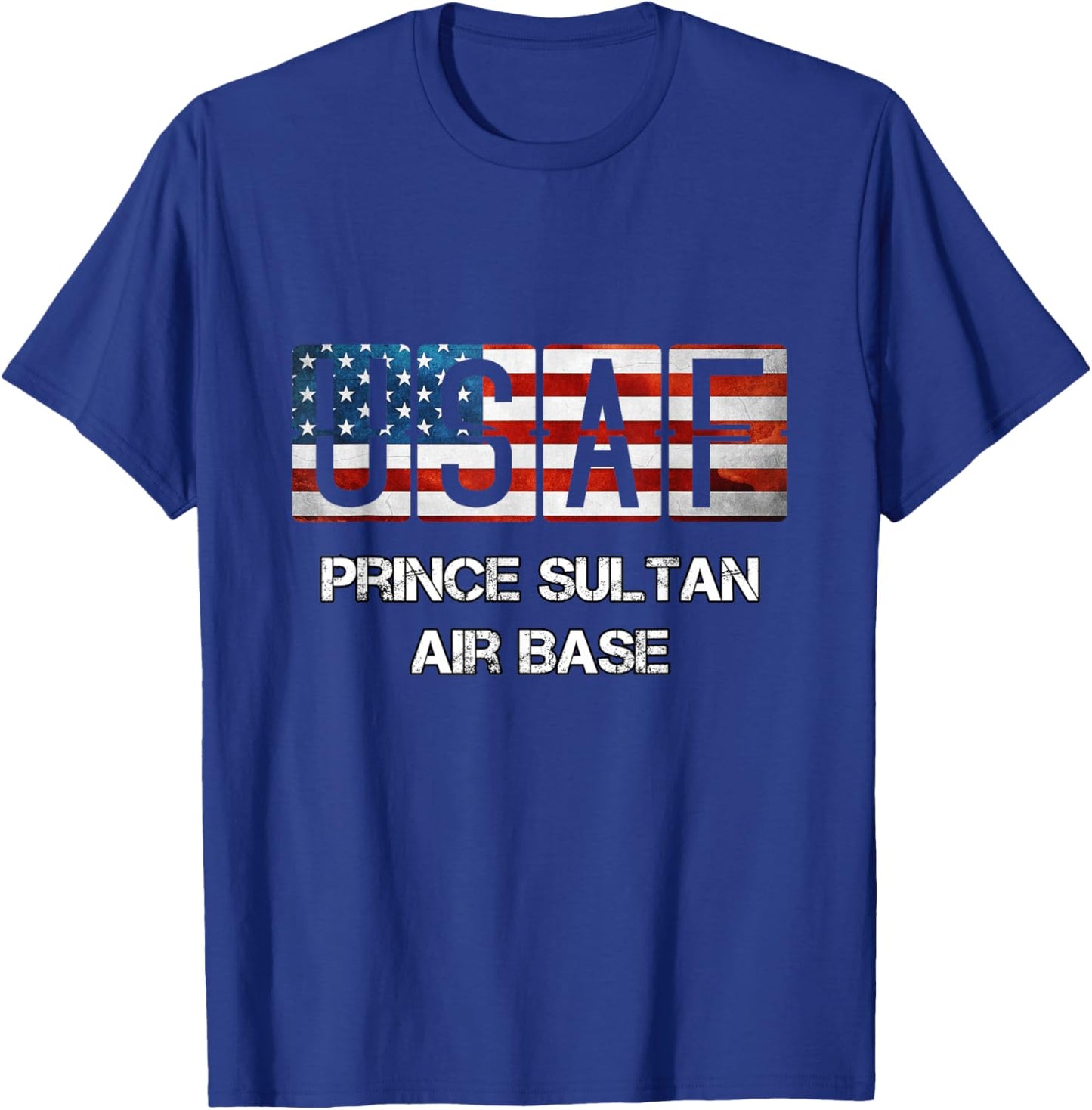 Prince Sultan Air Base US Flag T-Shirt - T-Shirt | Royal