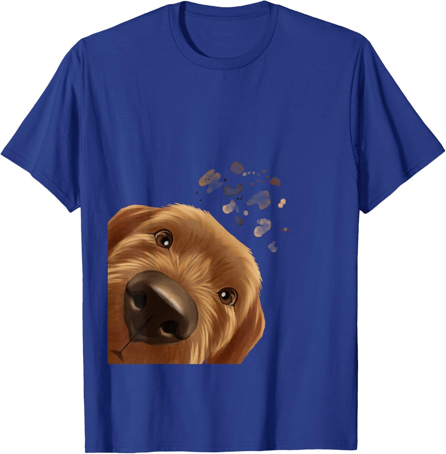 Funny Curious Dog Basset fauve de Bretagne Women Kids T-Shirt - T-Shirt | Royal