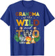 Grandma Of The Wild Two Zoo Birthday Safari Jungle Animal T-Shirt - T-Shirt | Royal