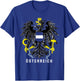Austria Flag Eagle Österreich Vintage T-Shirt - T-Shirt | Royal