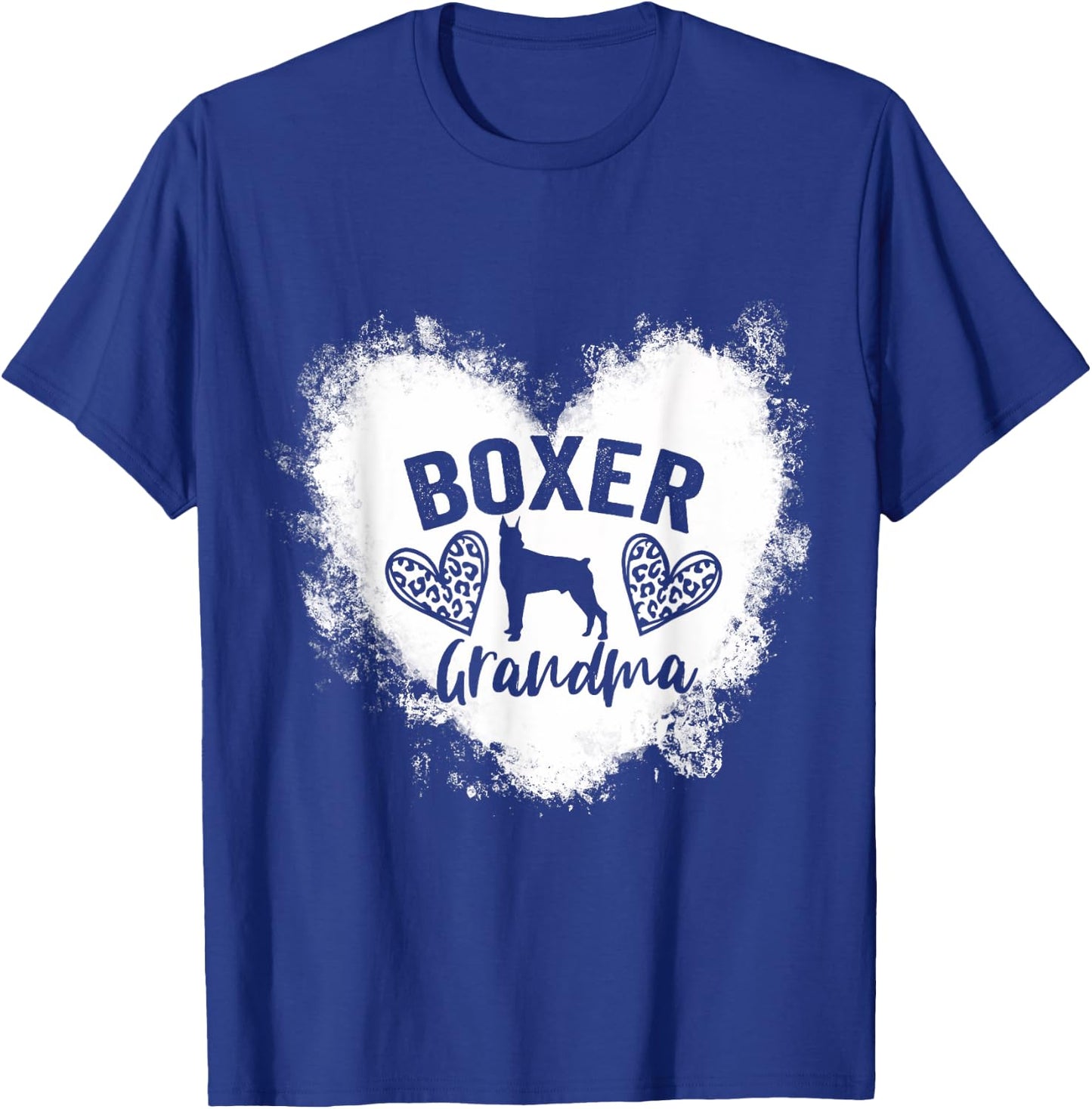 Boxer Grandma Boxer Nana Boxer Dog Lover T-Shirt - T-Shirt | Royal