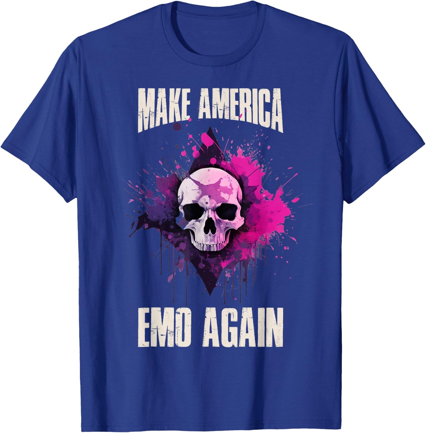 Make America Emo Again T-Shirt - T-Shirt | Royal