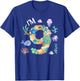 Under The Sea 9th Birthday Boy Whale Fish 9 Year Old Bday T-Shirt - T-Shirt | Royal