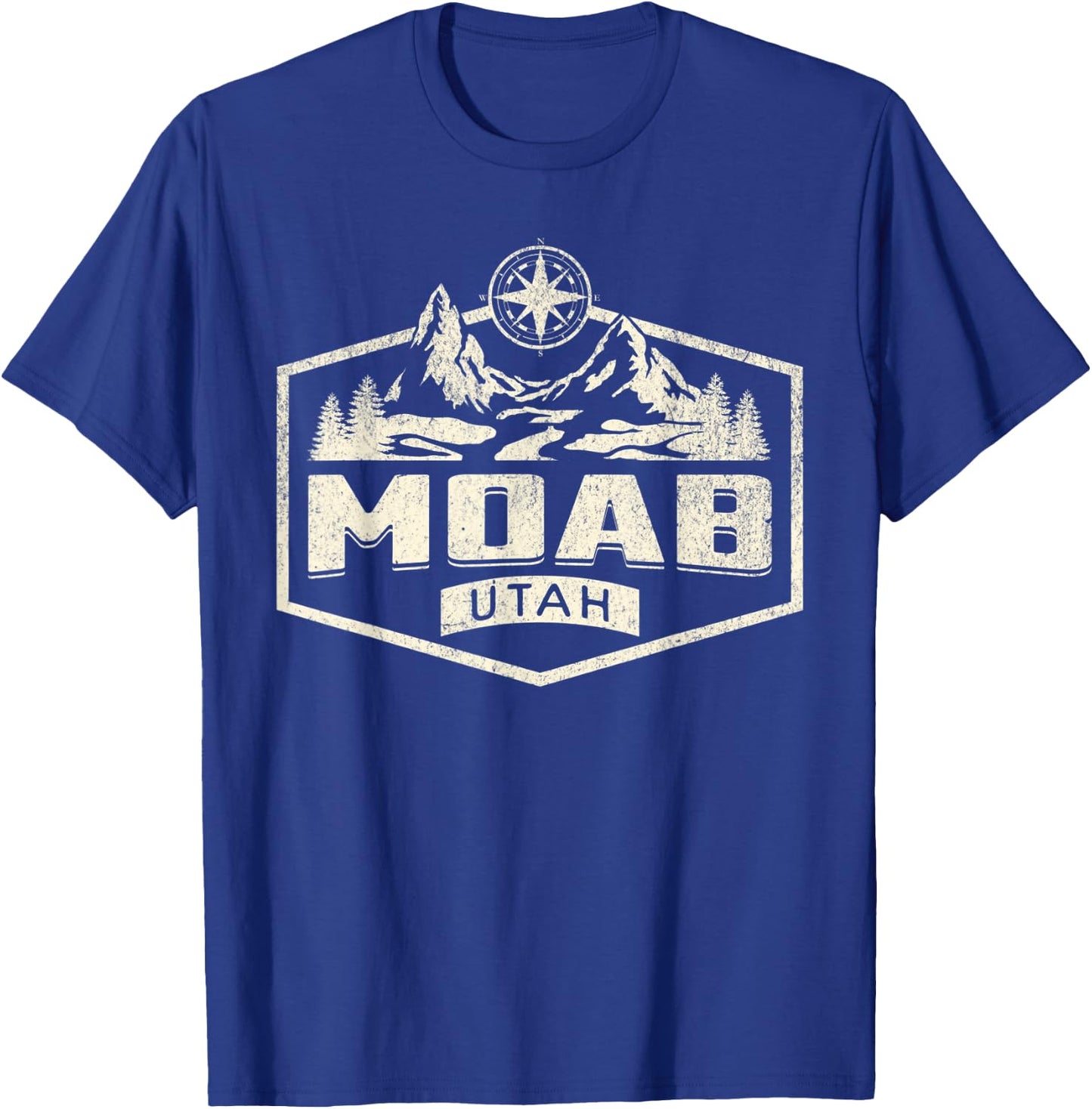 Moab Utah T-Shirt - T-Shirt | Royal