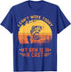 I Can't Work Today My Arm In A Cast Funny Fishing Fisherman T-Shirt - T-Shirt | Royal