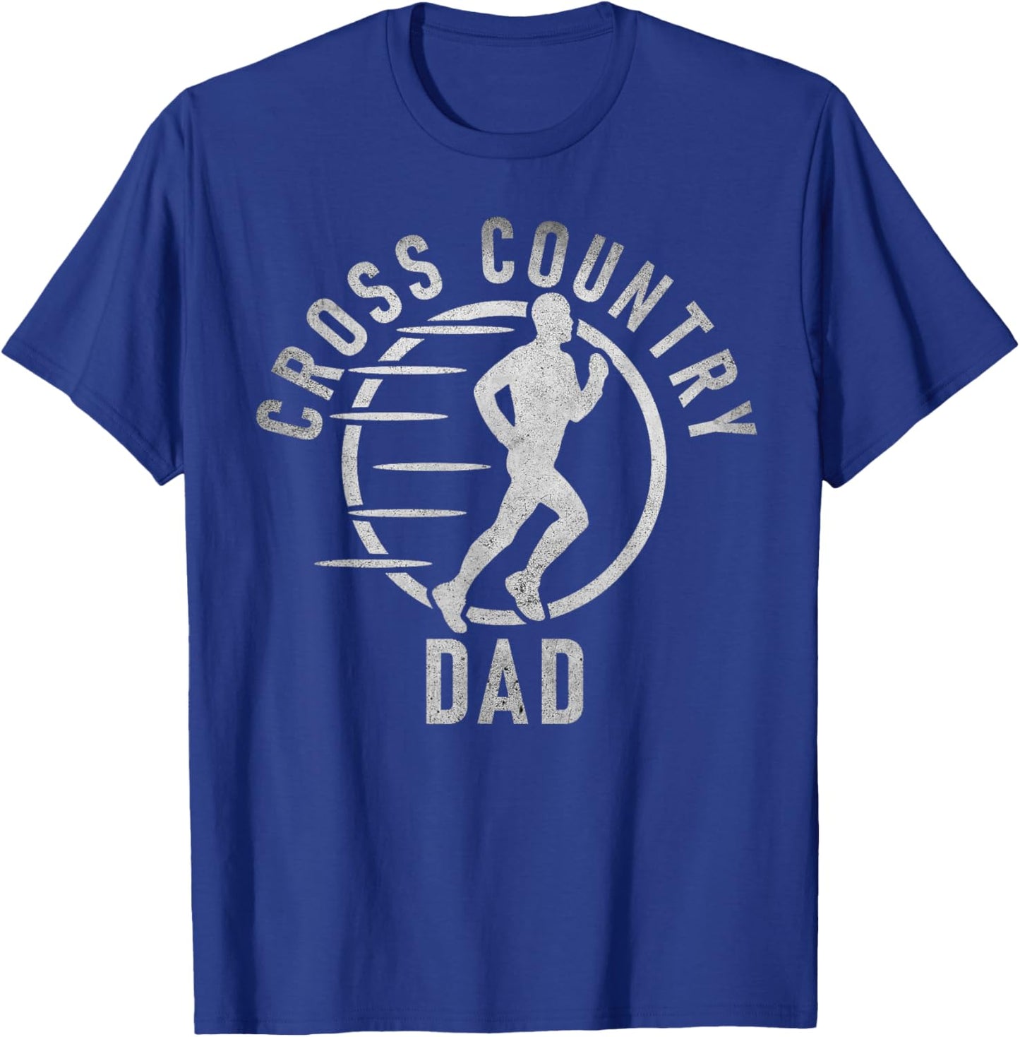 Cross Country Dad T-Shirt - T-Shirt | Royal