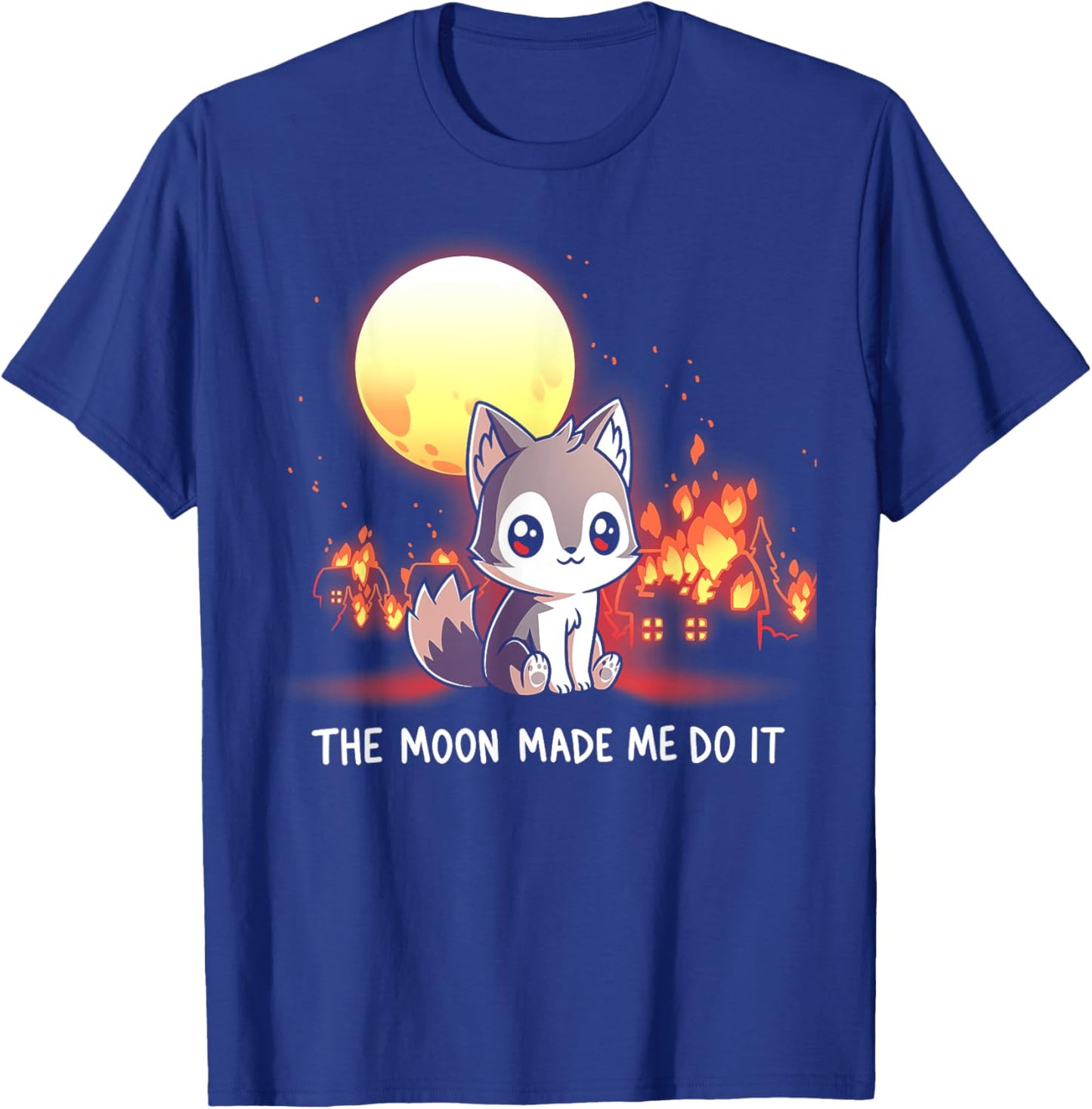 The Moon Made Me Do It T-Shirt - T-Shirt | Royal