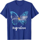 Butterfly Argentina Sun of May Buenos Aires Argentinian Flag T-Shirt - T-Shirt | Royal
