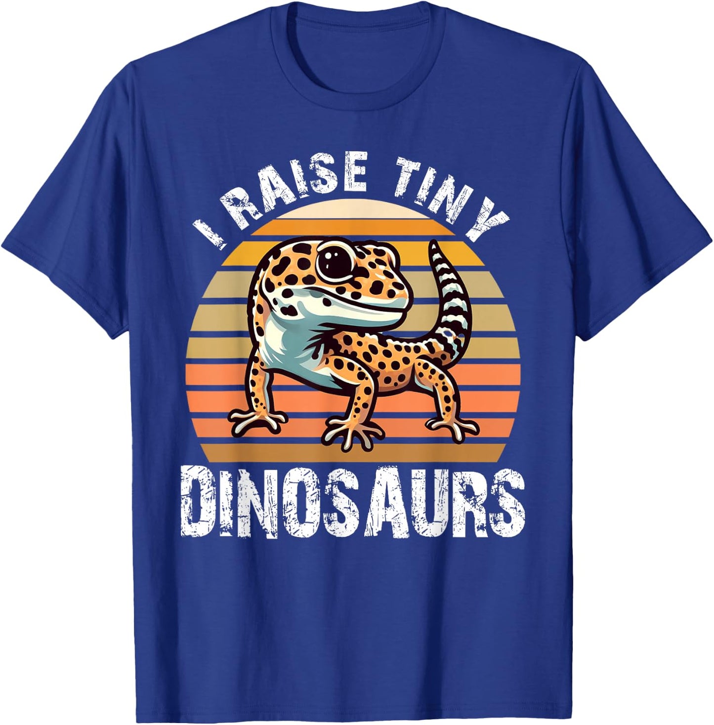 Leopard Gecko Kids Boys Youth Girls Men T-Shirt - T-Shirt | Royal