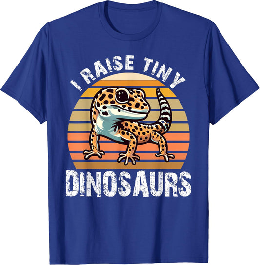Leopard Gecko Kids Boys Youth Girls Men T-Shirt - T-Shirt | Royal