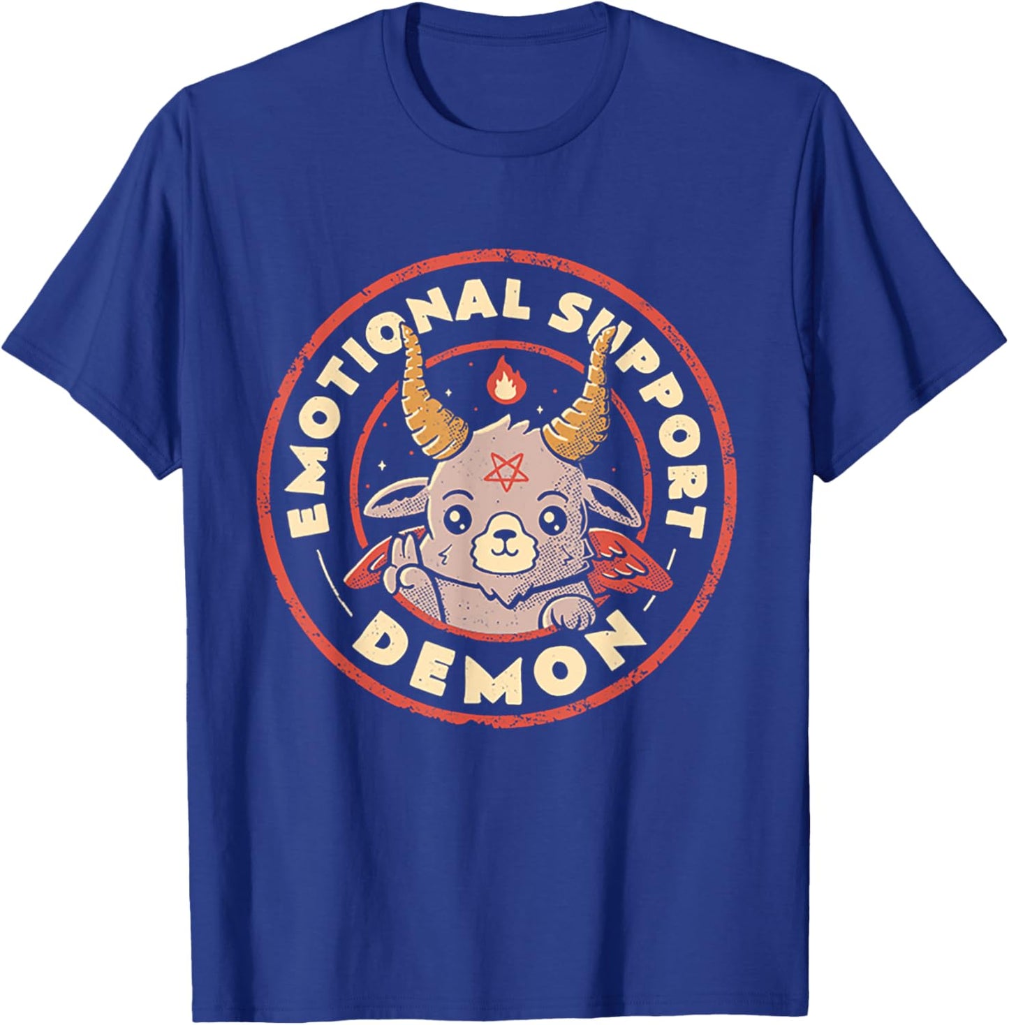 Emotional Support Demon T-Shirt - T-Shirt | Royal