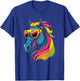 Funny Horse Racing Cool Sunglasses KY Derby Jockey Costume T-Shirt - T-Shirt | Royal