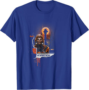 Batman: Arkham Knight Welcome To Gotham Scarecrow Ace T-Shirt - T-Shirt | Royal
