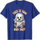 Funny Ghost This is Some Boo Sheet Halloween T-Shirt - T-Shirt | Royal