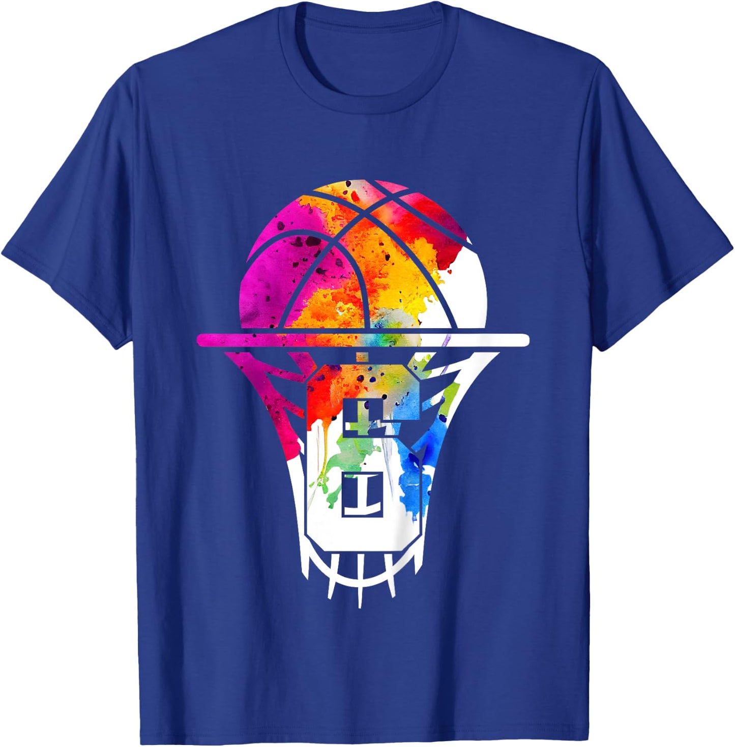 Kids 6 YEARS BASKETBALL 6TH BIRTHDAY T-Shirt - T-Shirt | Royal