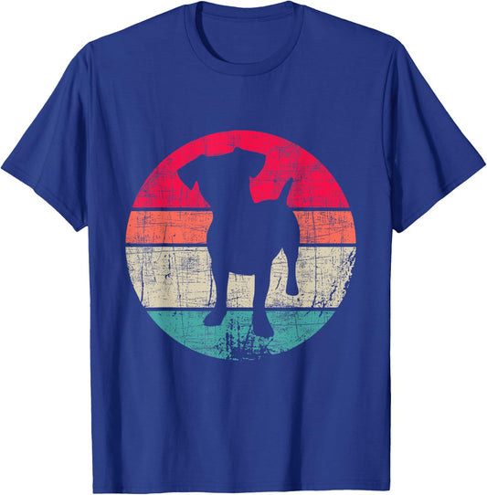 Vintage Jack Russell Terrier Dog - Pet Owner Animal Lover T-Shirt - T-Shirt | Royal