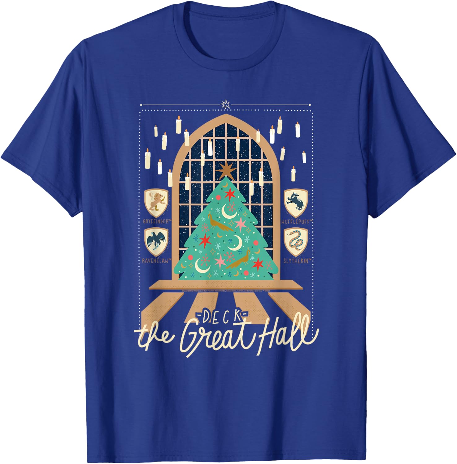 Harry Potter deck The Great Hall for Christmas T-Shirt - T-Shirt | Royal