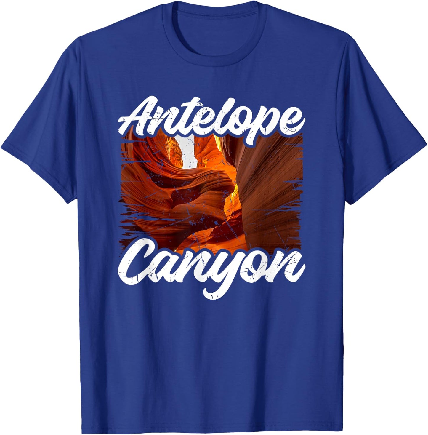 Antelope Canyon Arizona Tourist Souvenir Family Vacation T-Shirt - T-Shirt | Royal