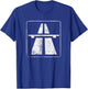 German Autobahn Car Racing Racing Tuning T-Shirt - T-Shirt | Royal