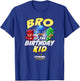 PJ Masks Group Shot Bro of The Birthday Kid Logo T-Shirt - T-Shirt | Royal