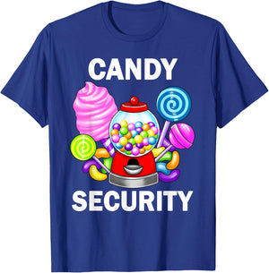 Candy Security Gumball Machine Lollipop Sweets Lover T-Shirt - T-Shirt | Royal