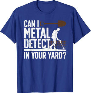 Funny Metal Detecting Design Women Metal Detectorist T-Shirt - T-Shirt | Royal