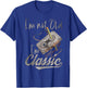 I'm Not Old I'm Classic Cassette Tape Pencil Retro Vintage T-Shirt - T-Shirt | Royal