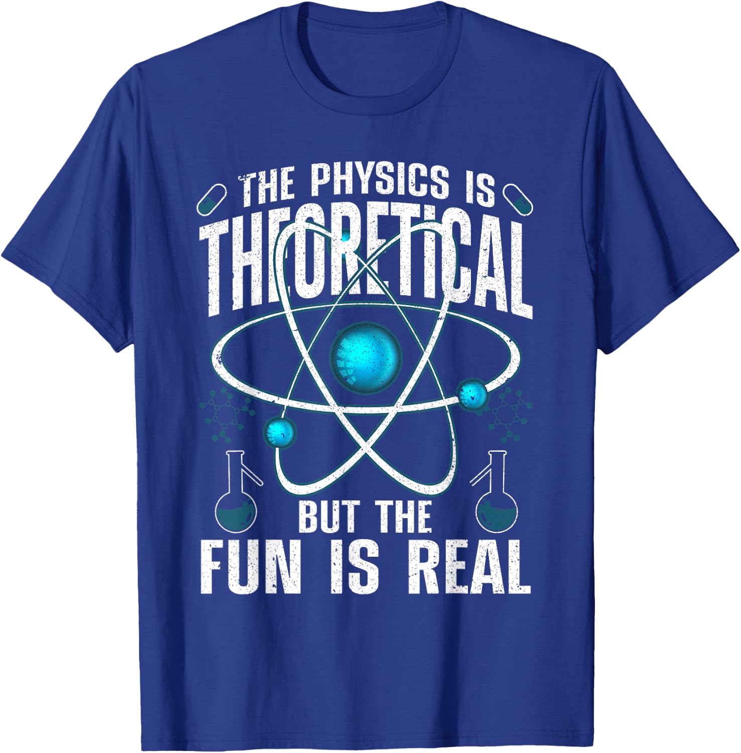 Cool Physics Women Theoretical Physics Science Lover T-Shirt - T-Shirt | Royal