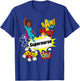 Supernurse Comic Superhero Style RN Black Woman Nursing Gift T-Shirt - T-Shirt | Royal