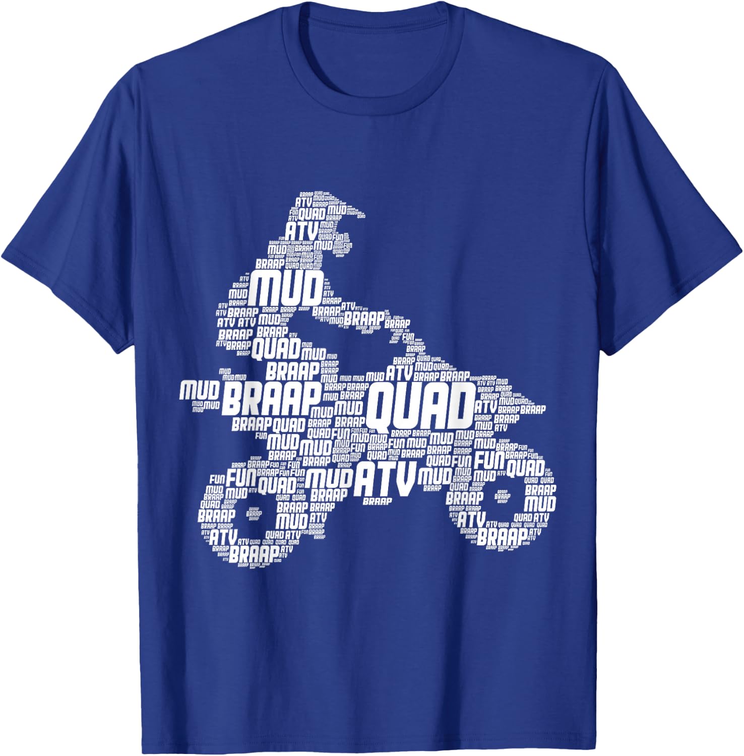Quad Rider ATV Quad Biker Children Boys Men T-Shirt - T-Shirt | Royal