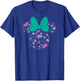 Disney Minnie Mouse June Birth Month Birthstone & Flowers T-Shirt - T-Shirt | Royal