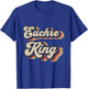 Euchre King Vintage Design Funny Euchre Card Game T-Shirt - T-Shirt | Royal