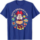 Disney Minnie Mouse Happy Birthday to Me Finger Heart Retro T-Shirt - T-Shirt | Royal
