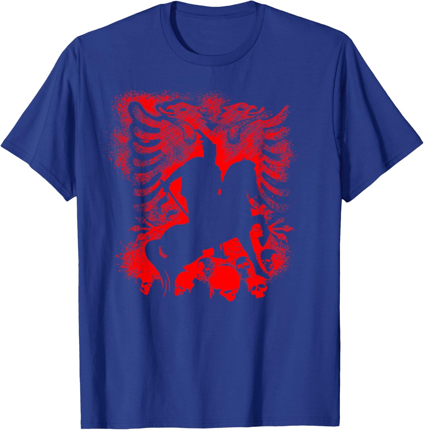 Skanderbeg Albania and Kosovo flag for proud Albanians T-Shirt - T-Shirt | Royal