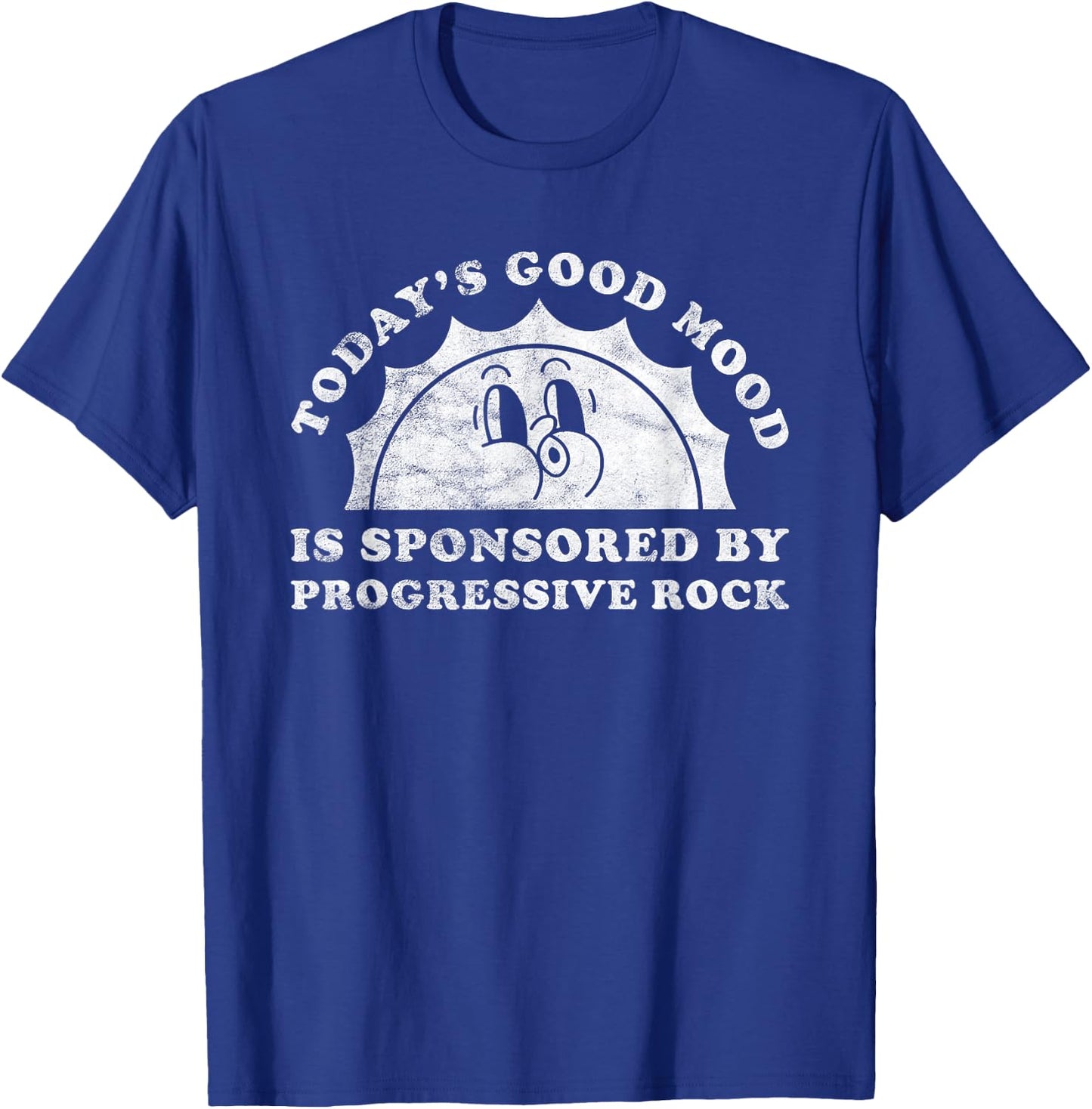 Funny Cute Retro Vintage Progressive Rock or Prog Rock T-Shirt - T-Shirt | Royal