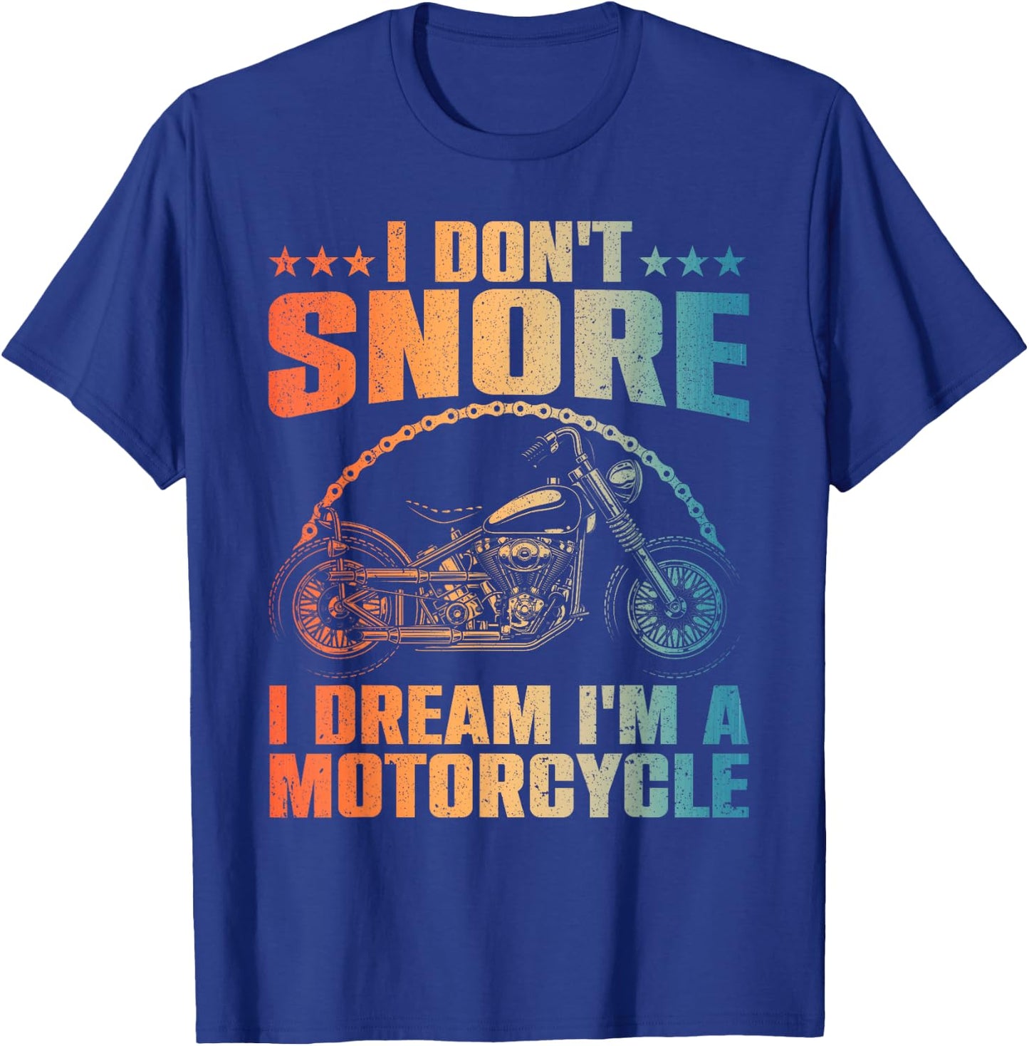 Funny Motorcycle Women Dad Biker Rider Bike Lovers T-Shirt - T-Shirt | Royal