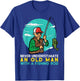 Never Underestimate Old Man Fishing Rod Fun Dad Grandpa Men T-Shirt - T-Shirt | Royal