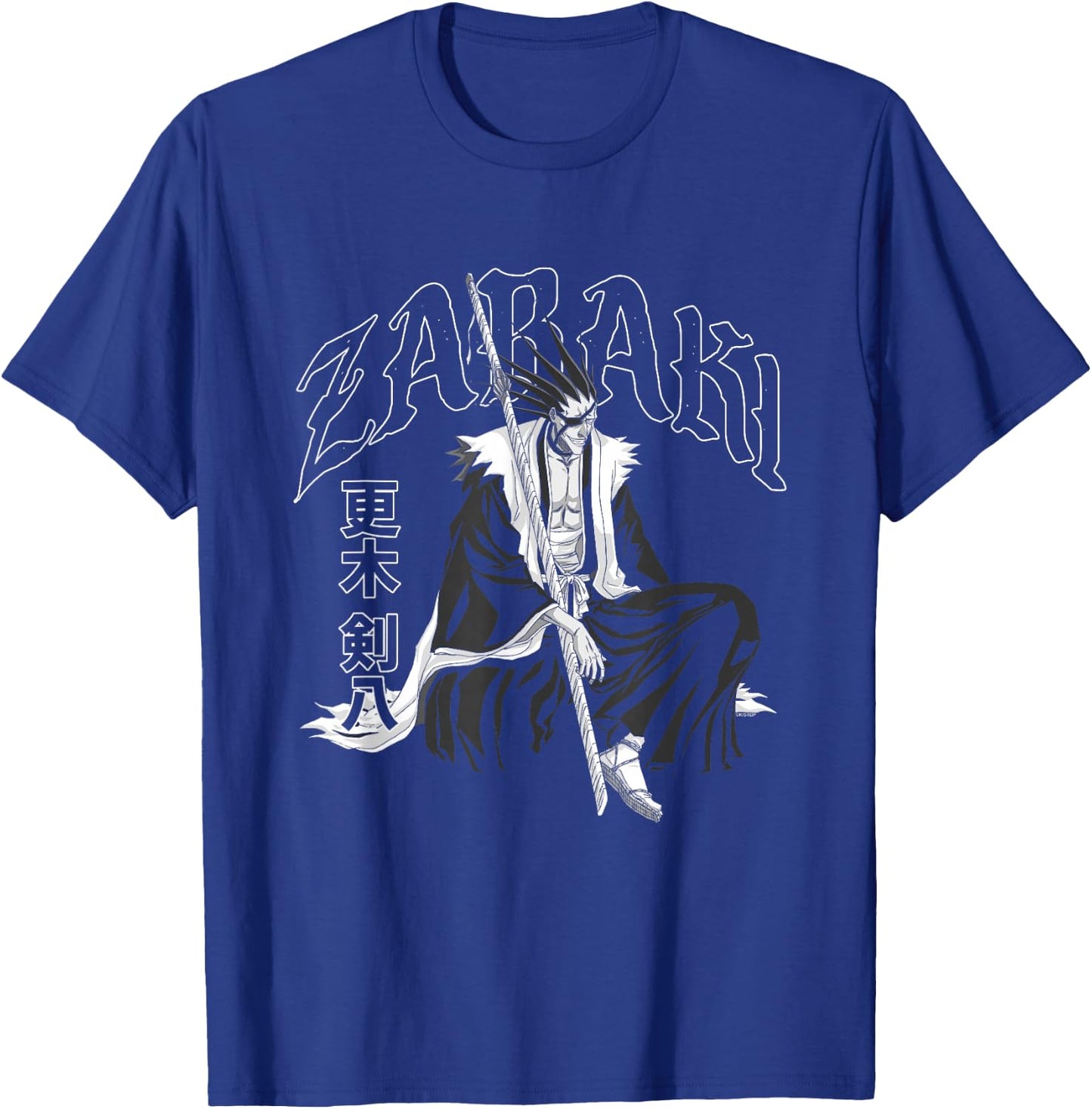 Bleach Zabaki Gothic Print Anime T-Shirt - T-Shirt | Royal