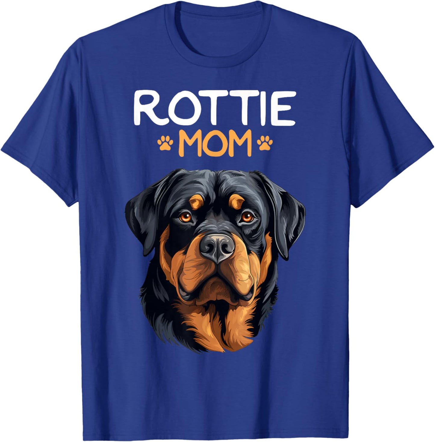 Rottie Mom Rottweiler Dog Mama T-Shirt - T-Shirt | Royal