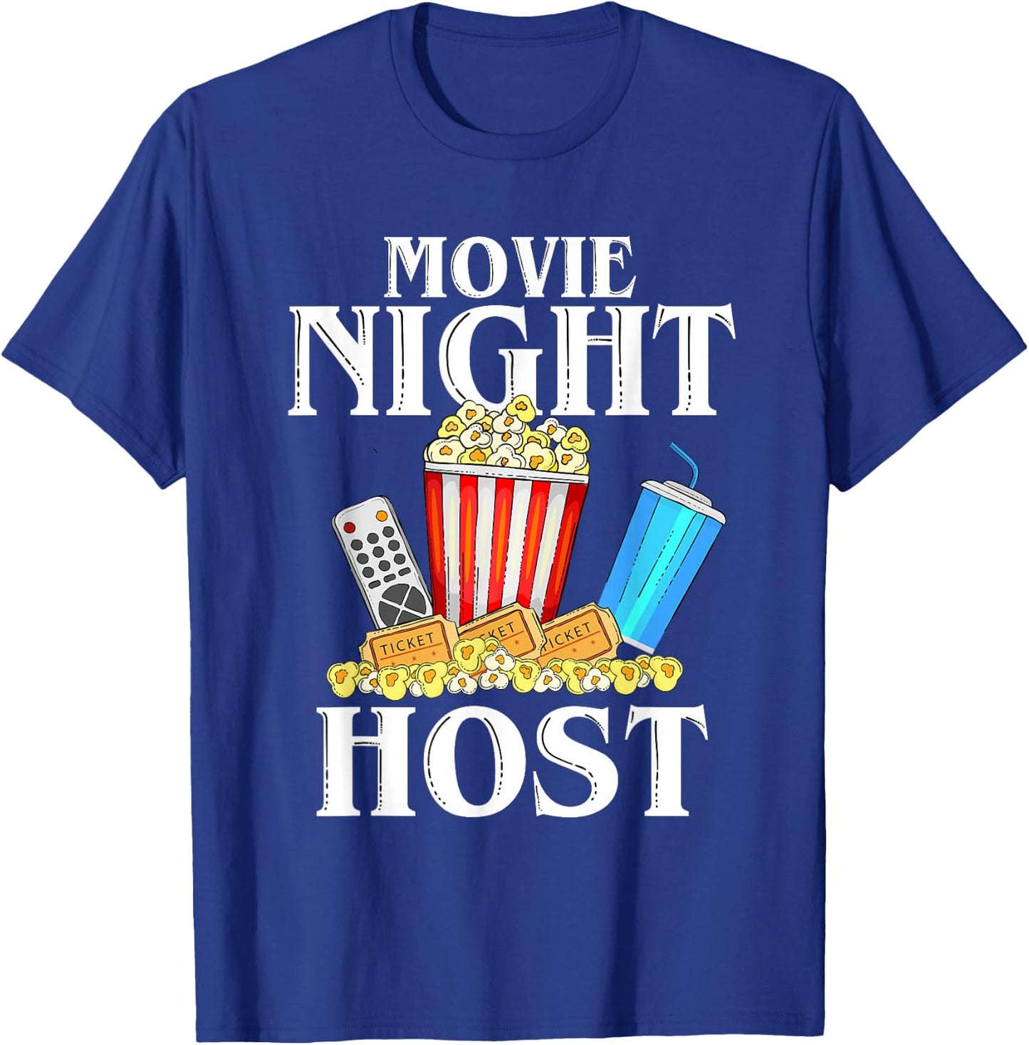 Family Movie Night Outfit Women Kids - Movie Lover T-Shirt - T-Shirt | Royal