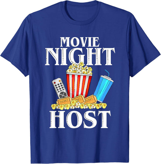 Family Movie Night Outfit Women Kids - Movie Lover T-Shirt - T-Shirt | Royal