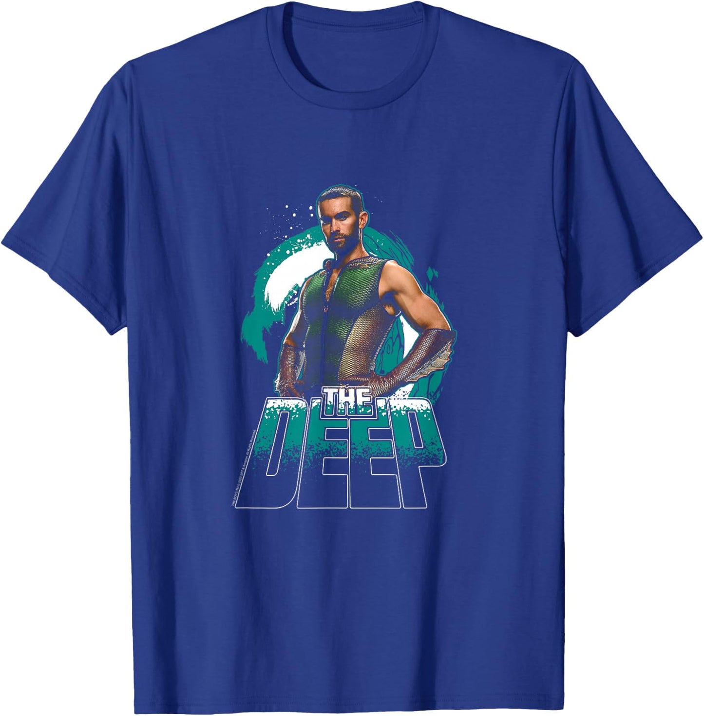 The Boys The Deep Supe Character Pose T-Shirt - T-Shirt | Royal