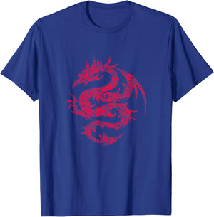 Illustration Dragon for Dragon Lovers T-Shirt - T-Shirt | Royal