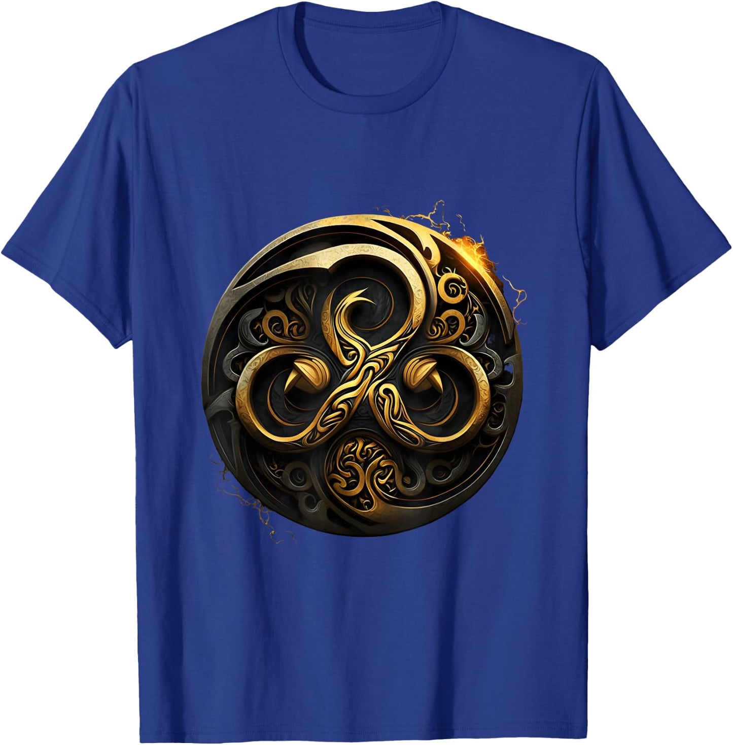 Triskelion Tattoo Art in Celtic BDSM Style T-Shirt - T-Shirt | Royal
