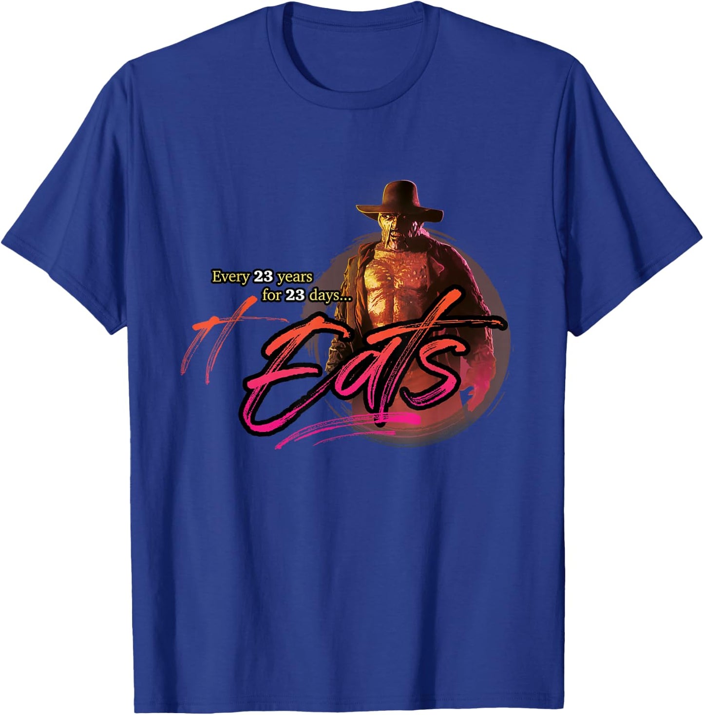 Jeepers Creepers Every 23 Years T-Shirt - T-Shirt | Royal