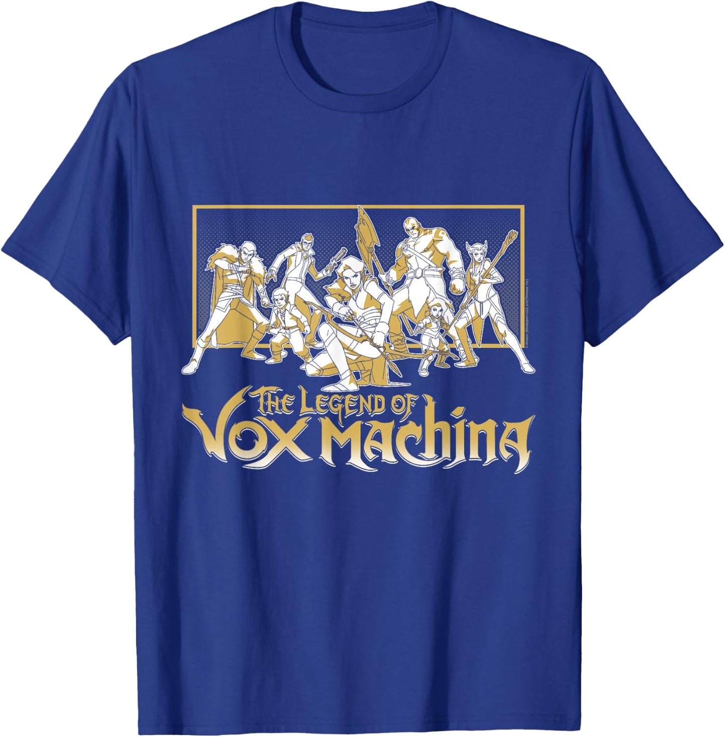 The Legend of Vox Machina Main Characters Fight Pose T-Shirt - T-Shirt | Royal