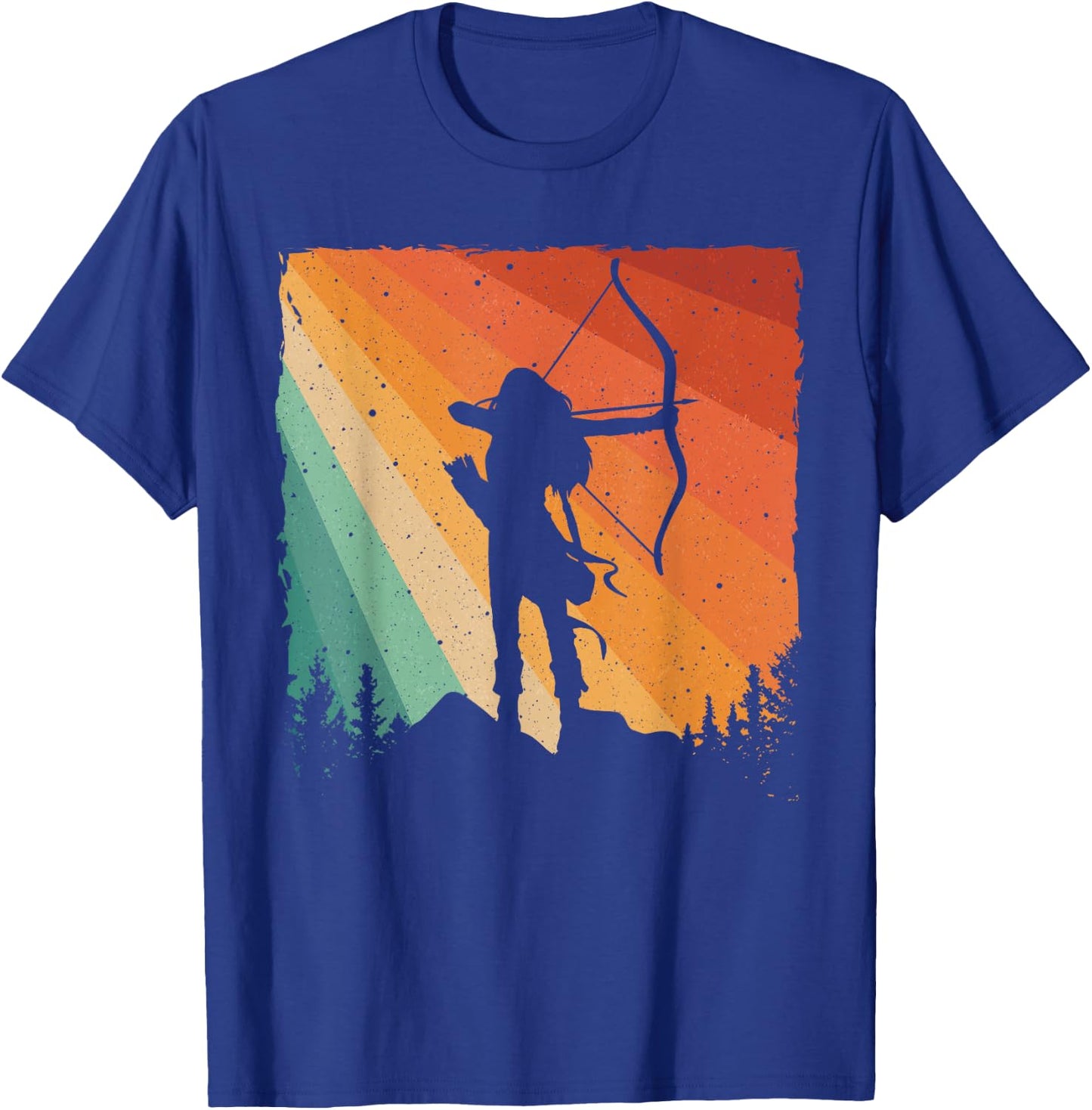 Cute Archery Design Women Kids Archer Archery Lovers T-Shirt - T-Shirt | Royal